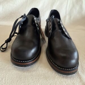 Classic Black Leather Men's Shoes